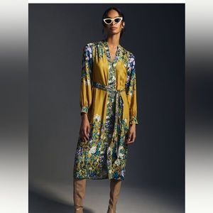 NWT - Midi Shirt Dress